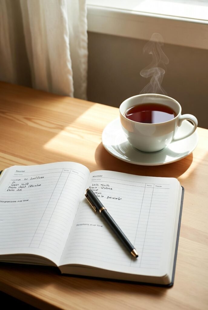 Keep a Simple Symptom Journal