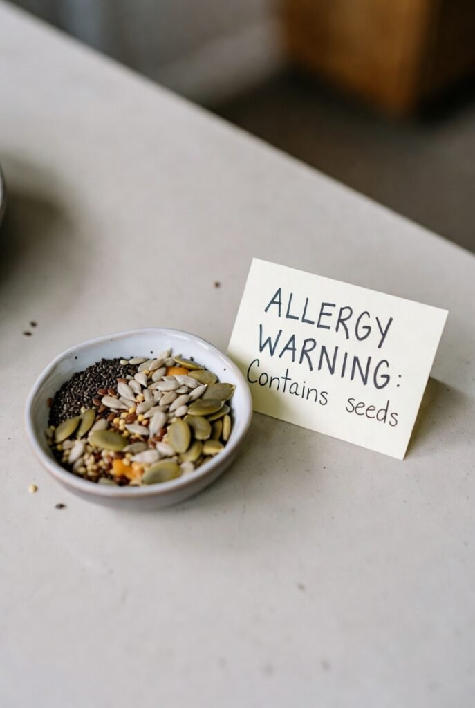 Watch for Seed Allergies