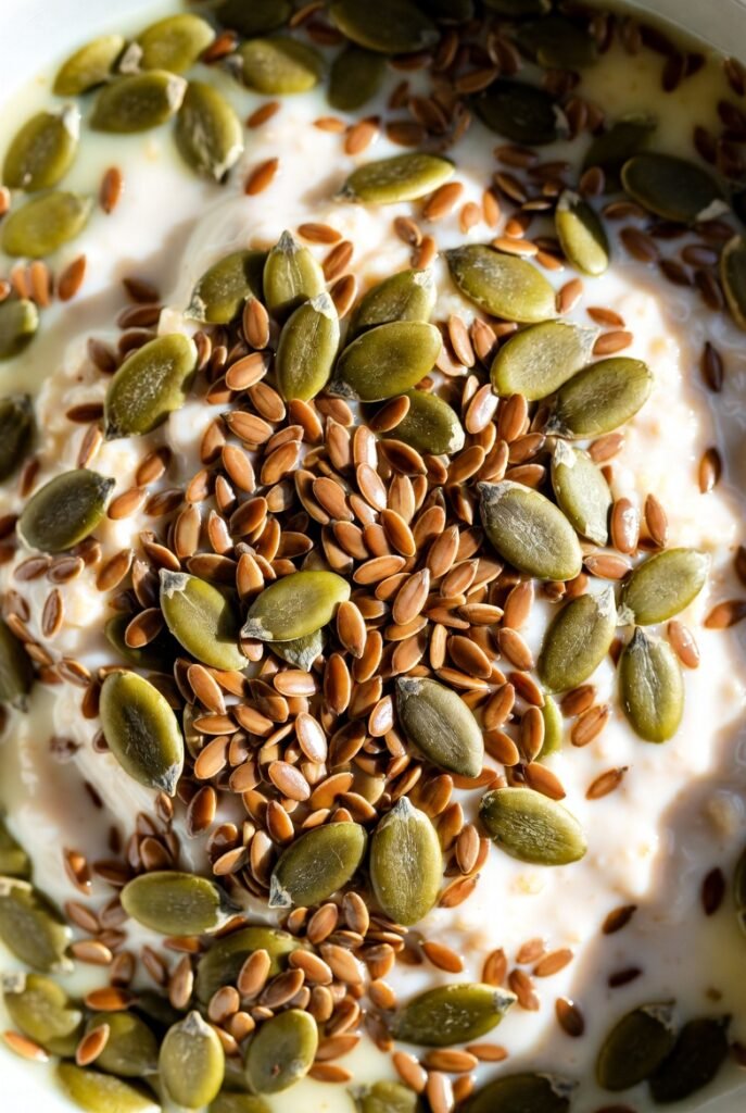 Eat Flax and Pumpkin Seeds During Your Follicular Phase